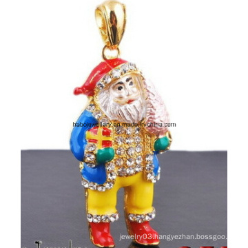 Christmas Jewelry/Christmas Necklace/Father Christmas (XJW13349)